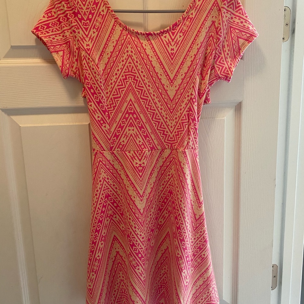 Ocean Drive Sundress with criss cross open back